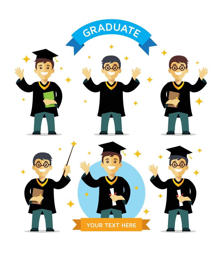 groep studenten illustratie vector