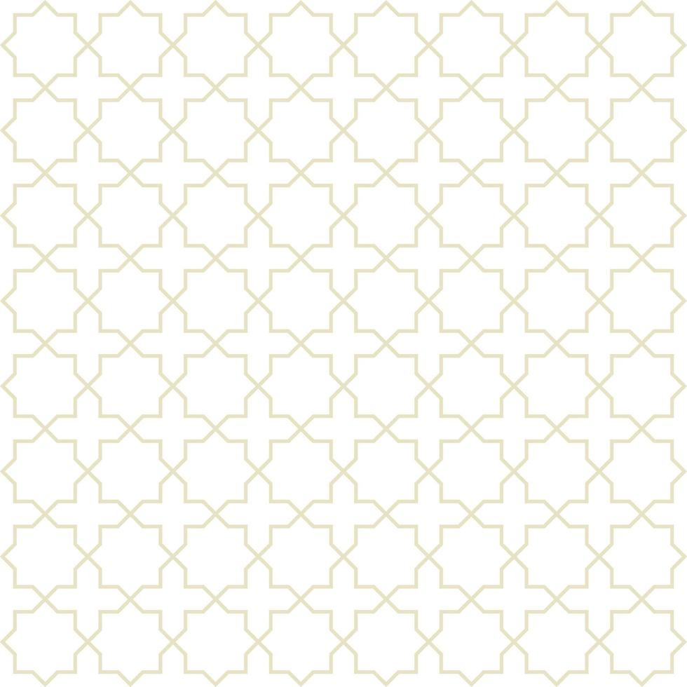 naadloos patroon of islamitische achtergrond met geometrische stijl vector