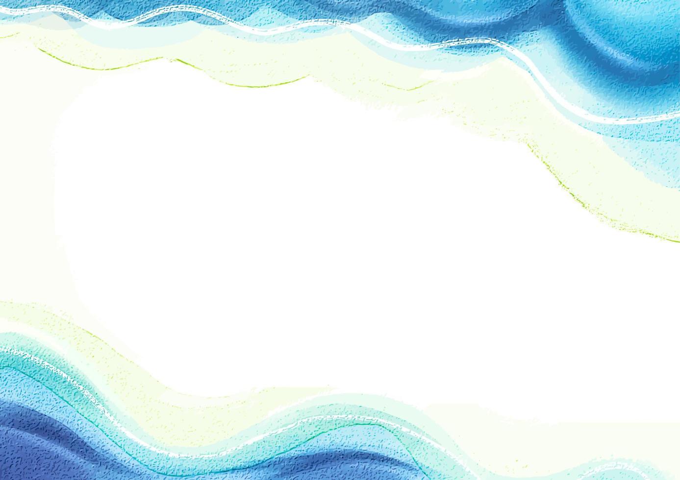 met de hand geschilderde abstracte aquarel met papier textuur vector achtergrond