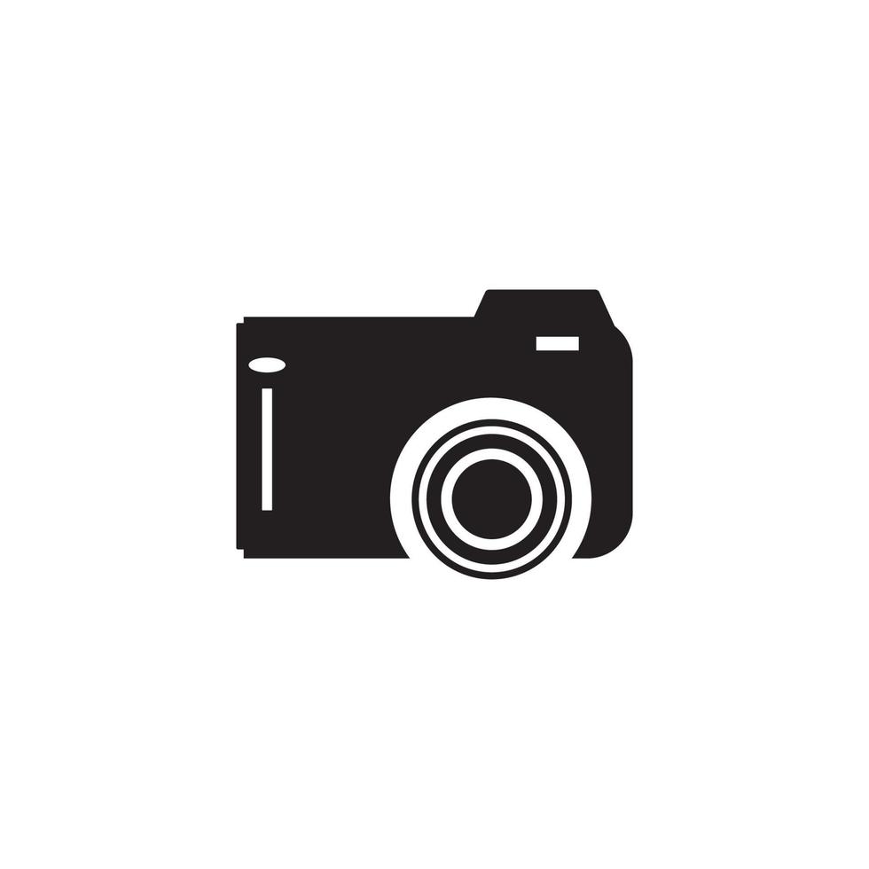 camera pictogram vector logo. fotografie pictogrammen instellen. beveiligingscamera icoon. foto- en videopictogram