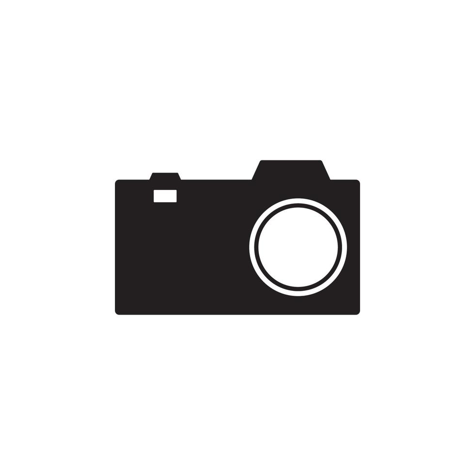 camera pictogram vector logo. fotografie pictogrammen instellen. beveiligingscamera icoon. foto- en videopictogram