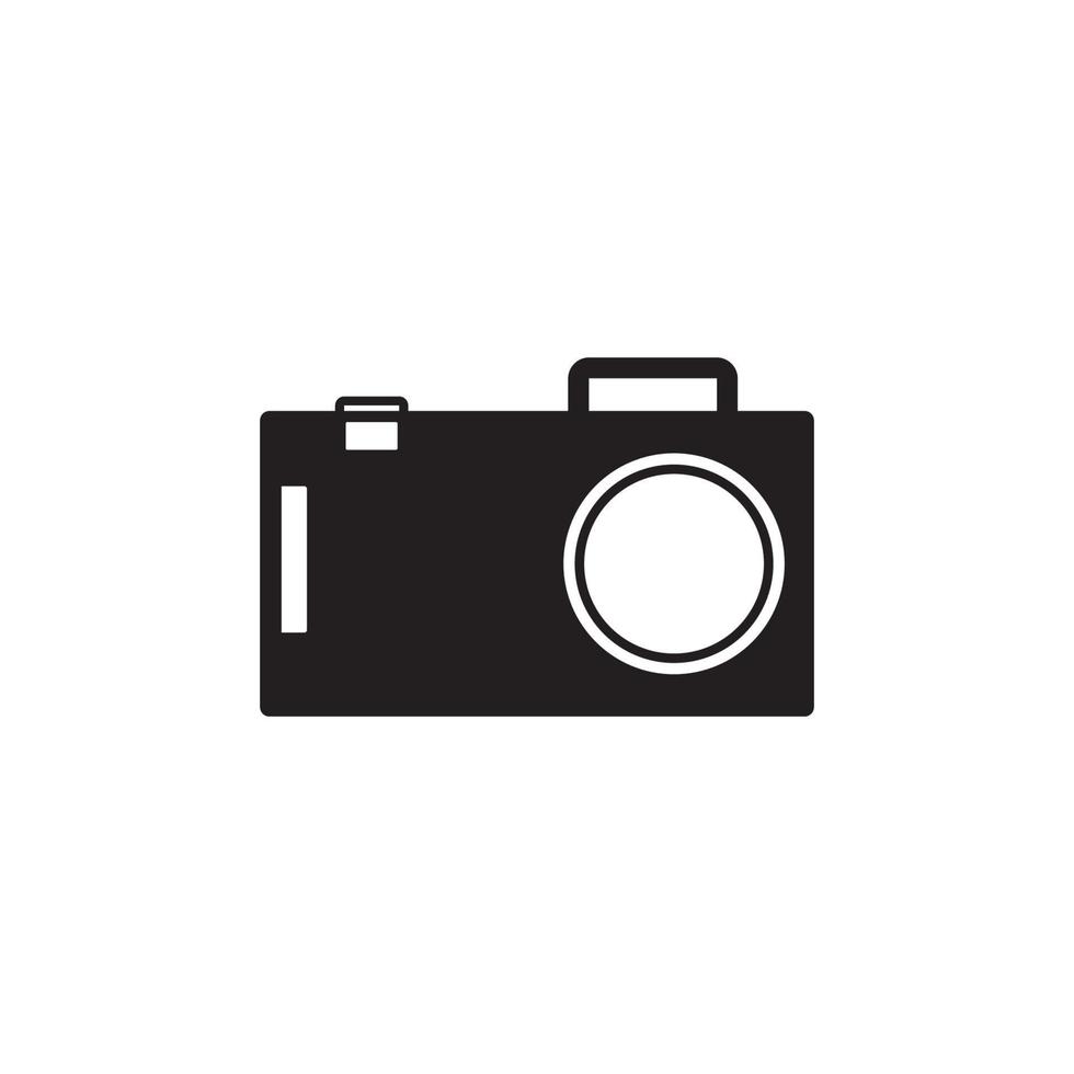 camera pictogram vector logo. fotografie pictogrammen instellen. beveiligingscamera icoon. foto- en videopictogram