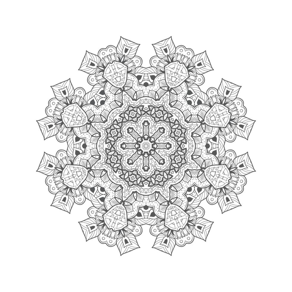 mooie mandala-vector voor ontwerp vector