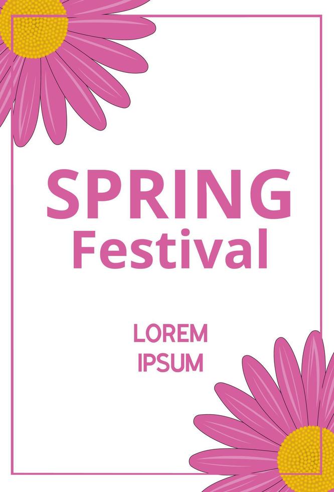 lente festival achtergrond vector