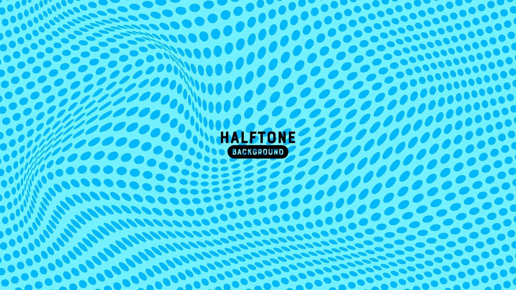blauwe abstracte halftone achtergrond vector