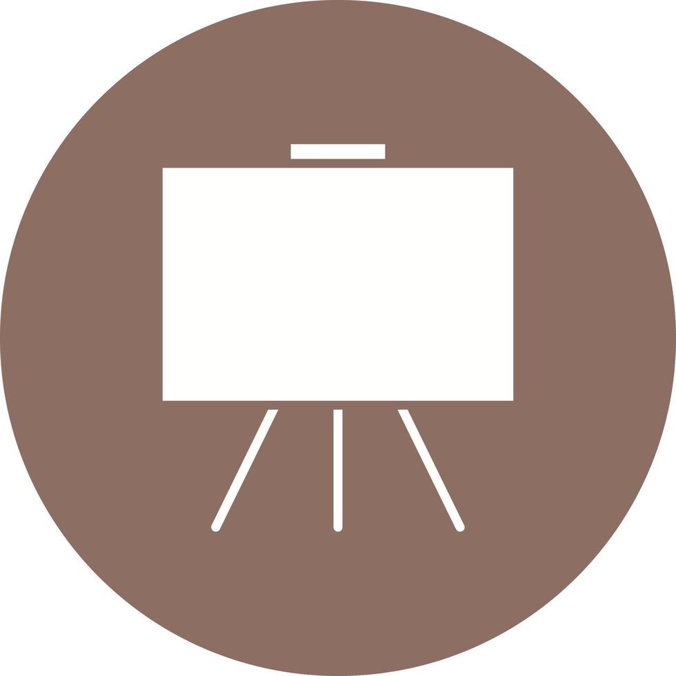 schoolbord glyph-pictogram vector