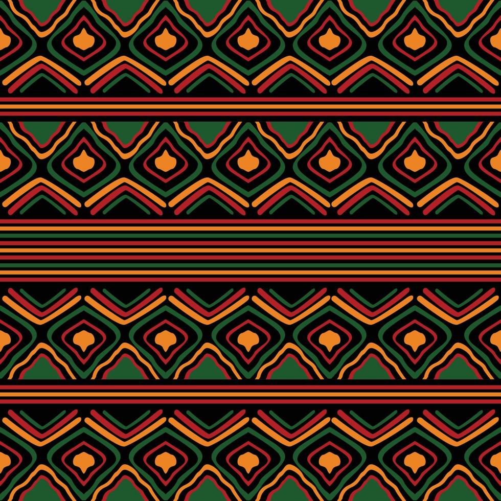 pan afrika naadloos patroon vector