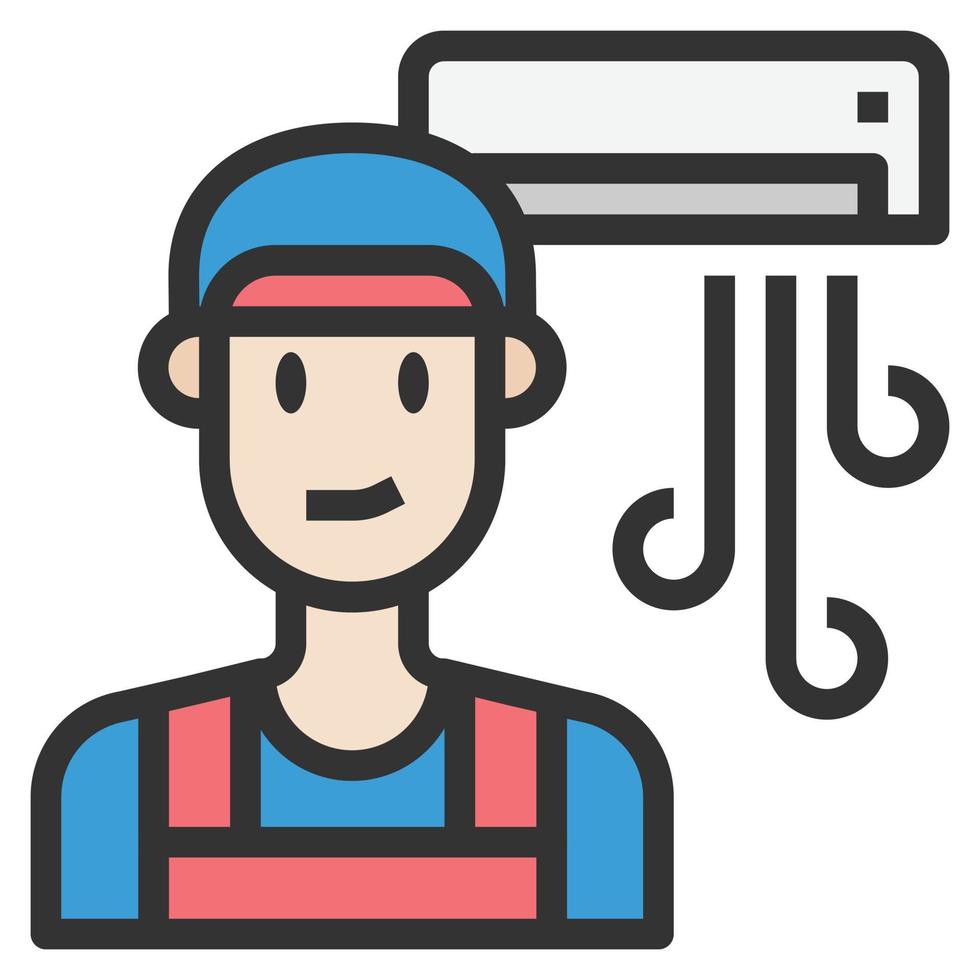 dienst pictogram vectorillustratie. vector