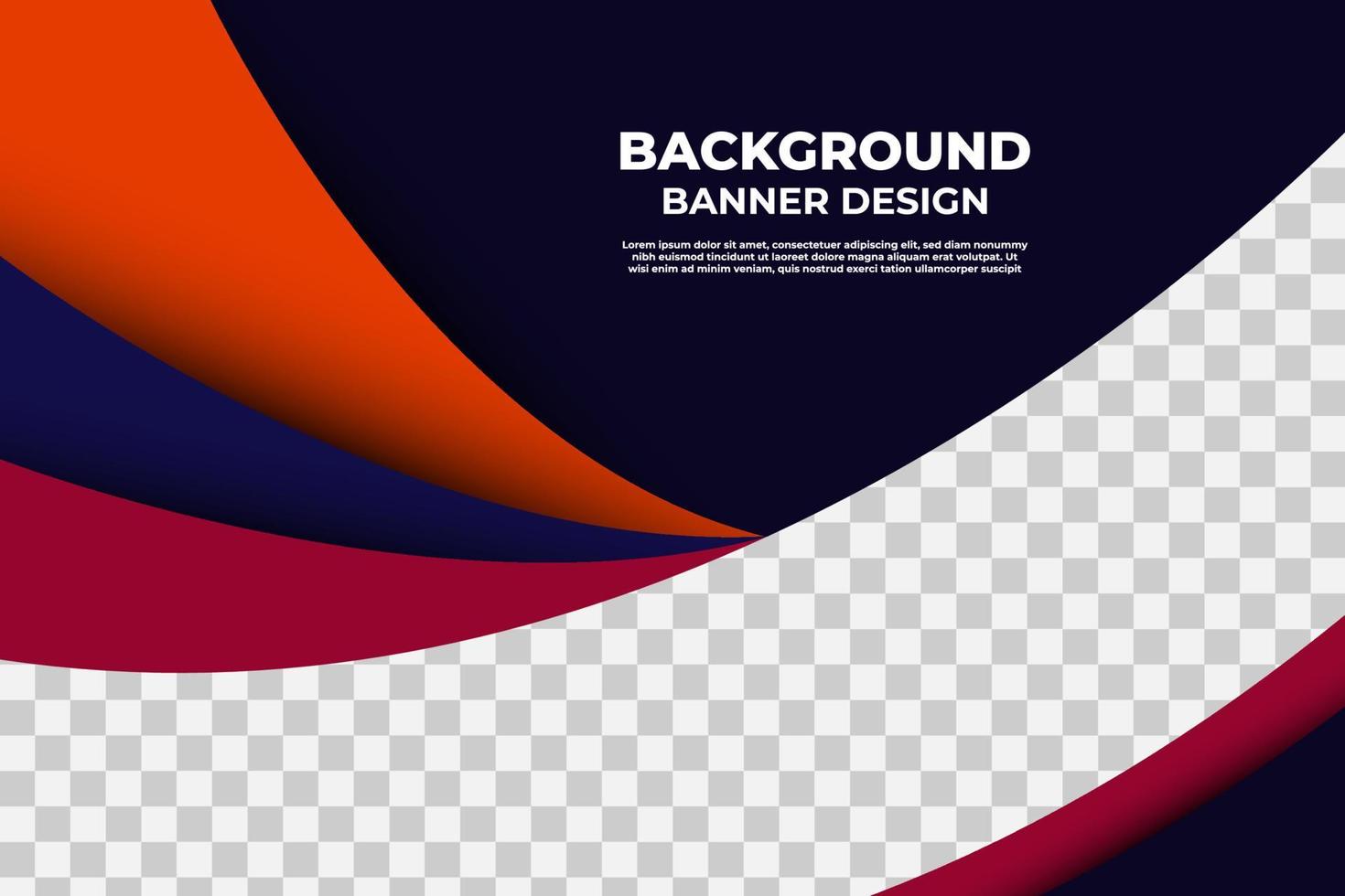 abstracte geometrische achtergrond voor banner, flyer en bedrijfspresentatie vector