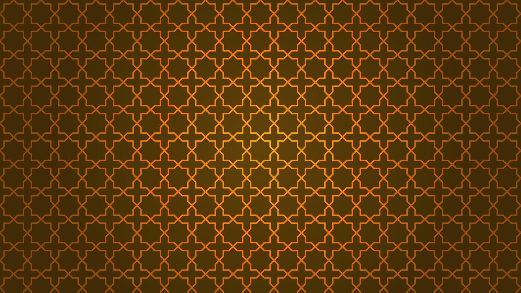 Arabische patroon achtergrond. islamitische gouden sieraad vector. vector