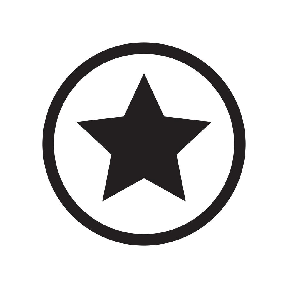 sterren in cirkel pictogram symbool platte vector teken geïsoleerd op een witte achtergrond. eenvoudige logo vectorillustratie voor grafisch en webdesign.