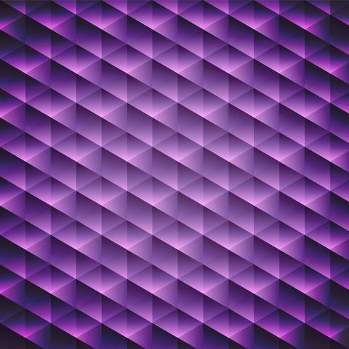 Geometrische violette kubieke achtergrond vector