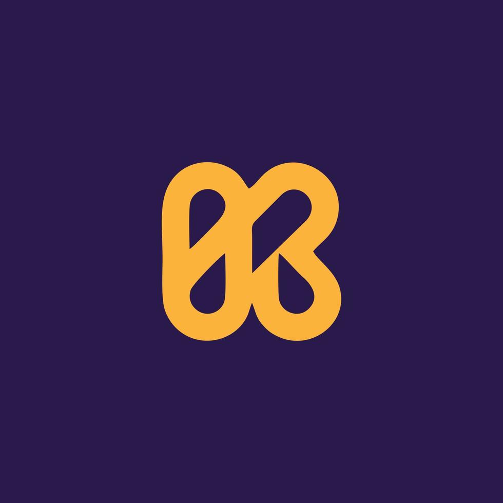 minimalistische letter k logo ontwerpsjabloon vector