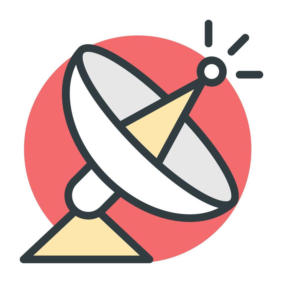 schotelantenne concepten vector