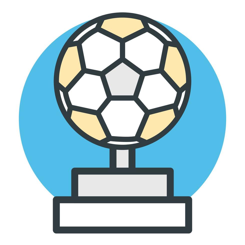 voetbal trofee concepten vector