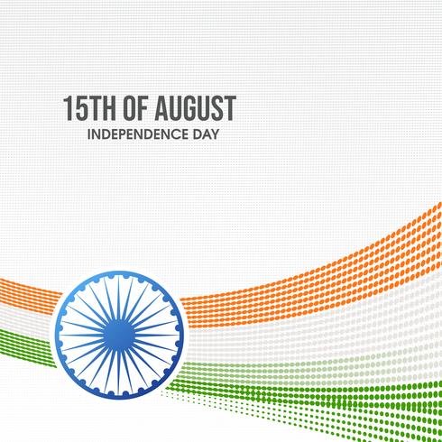 Achtergrondontwerp voor de republiekdag van India vector