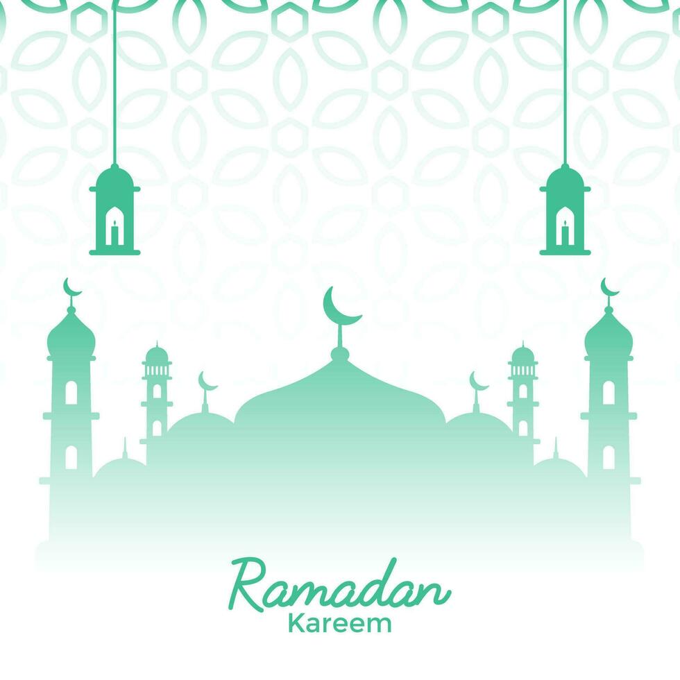 illustratie vectorafbeelding van ramadan sjabloon. perfect voor ramadan-ontwerp, sjabloon, lay-out. vector