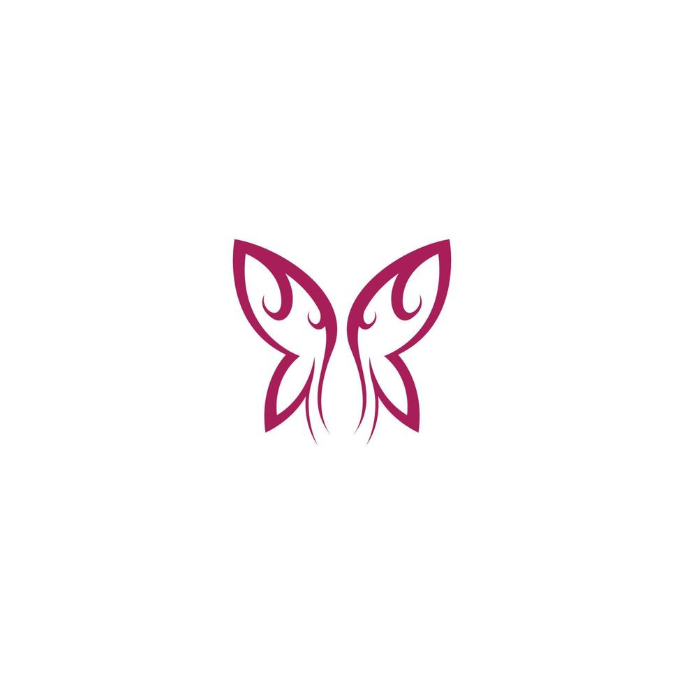 vlinder pictogram logo ontwerp concept sjabloon illustratie vector