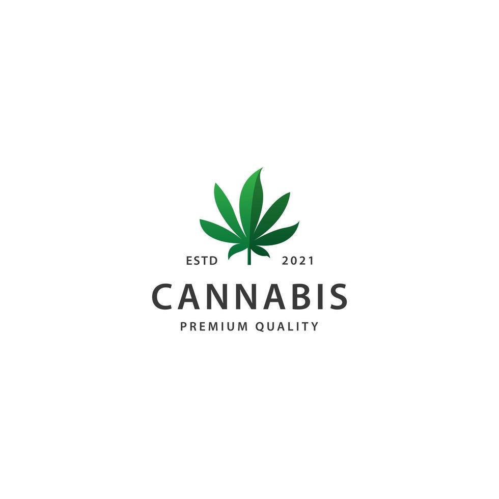 cannabis logo pictogram teken symbool ontwerp vector