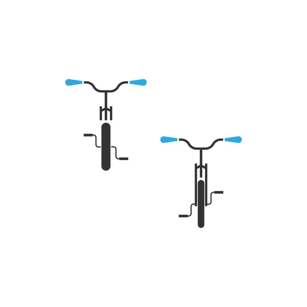 fiets. fiets pictogram logo ontwerp vector. sjabloon voor fietsconcept vector