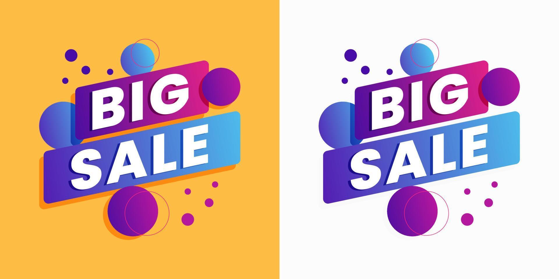 mega sale label of banner ontwerpconcept voor uw verkooppromotie vector