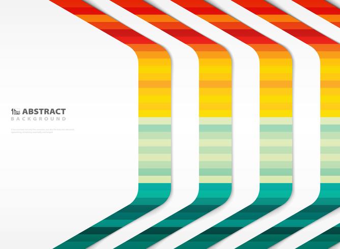 Streep lijn tech kleurrijk patroon met dekking kopie ruimte vector