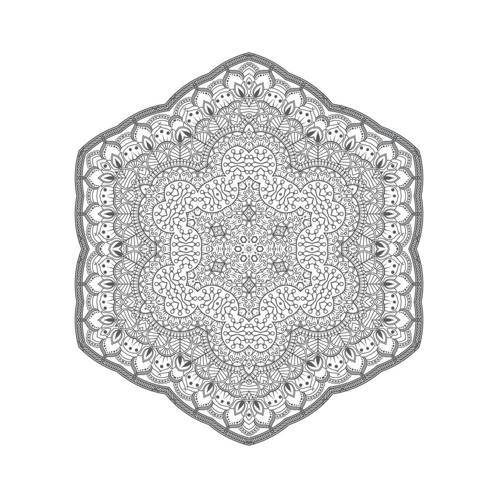 mooie mandala-vector voor ontwerp vector