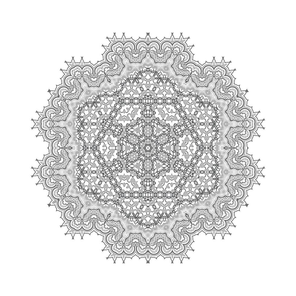 mooie mandala-vector voor ontwerp vector