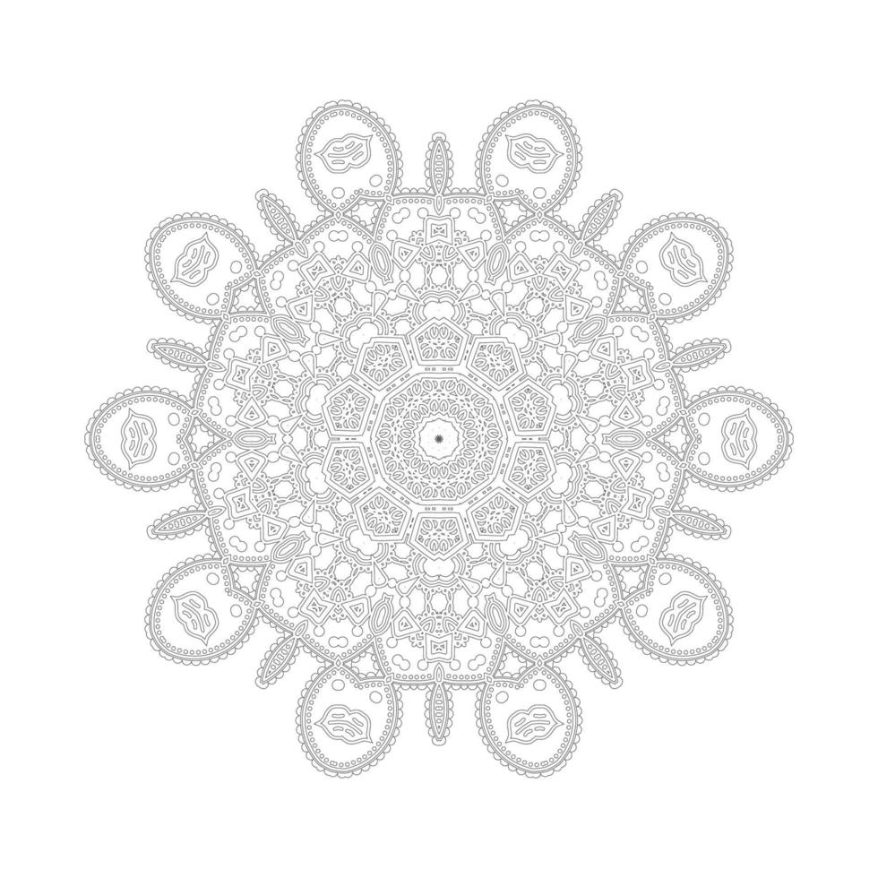 mooie mandala-vector voor ontwerp vector