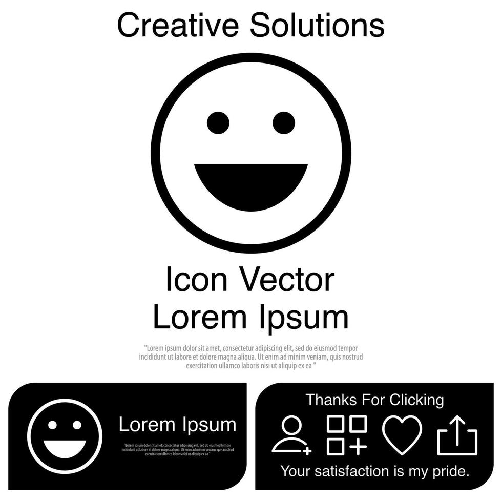 emoticon pictogram vector eps 10