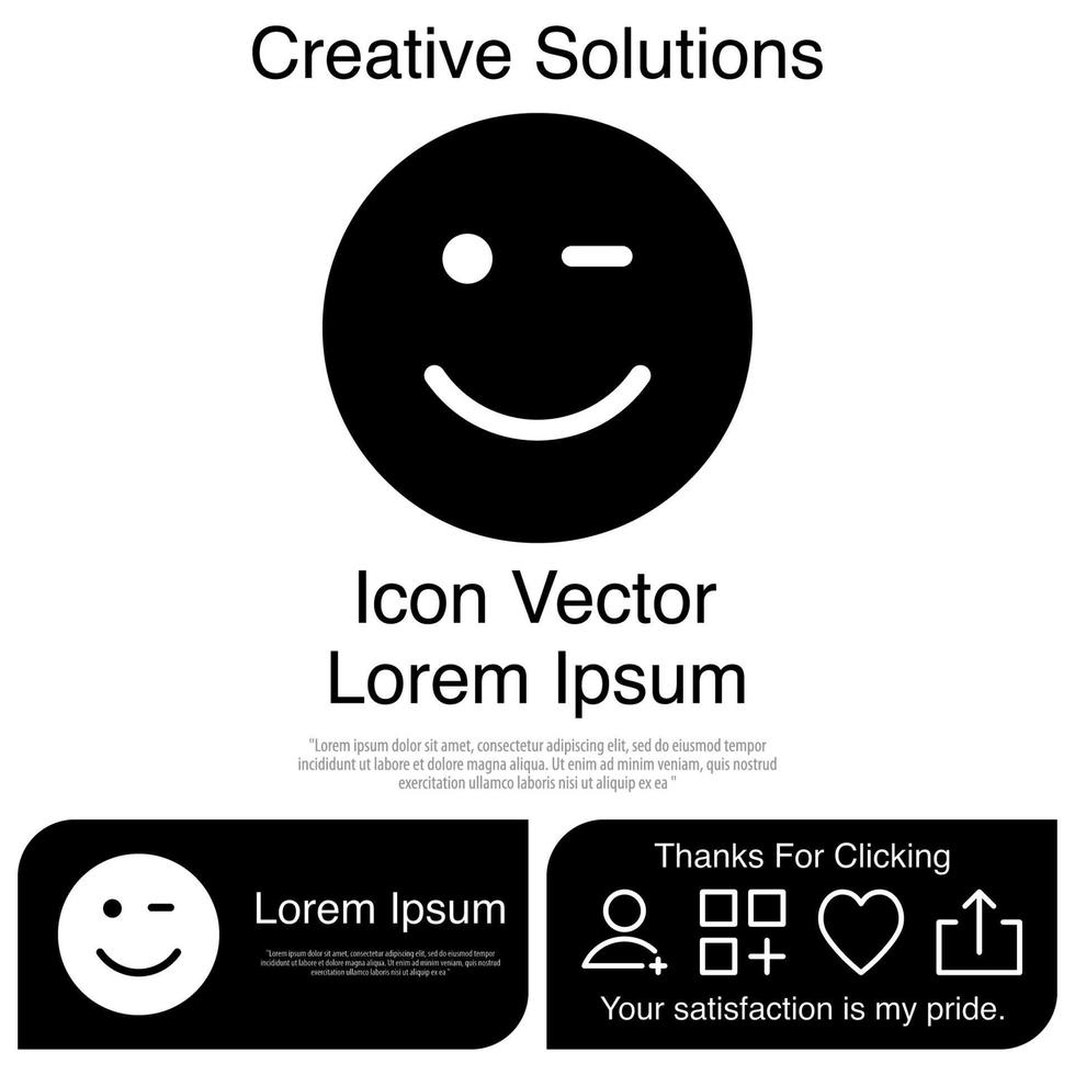 emoticon pictogram vector eps 10
