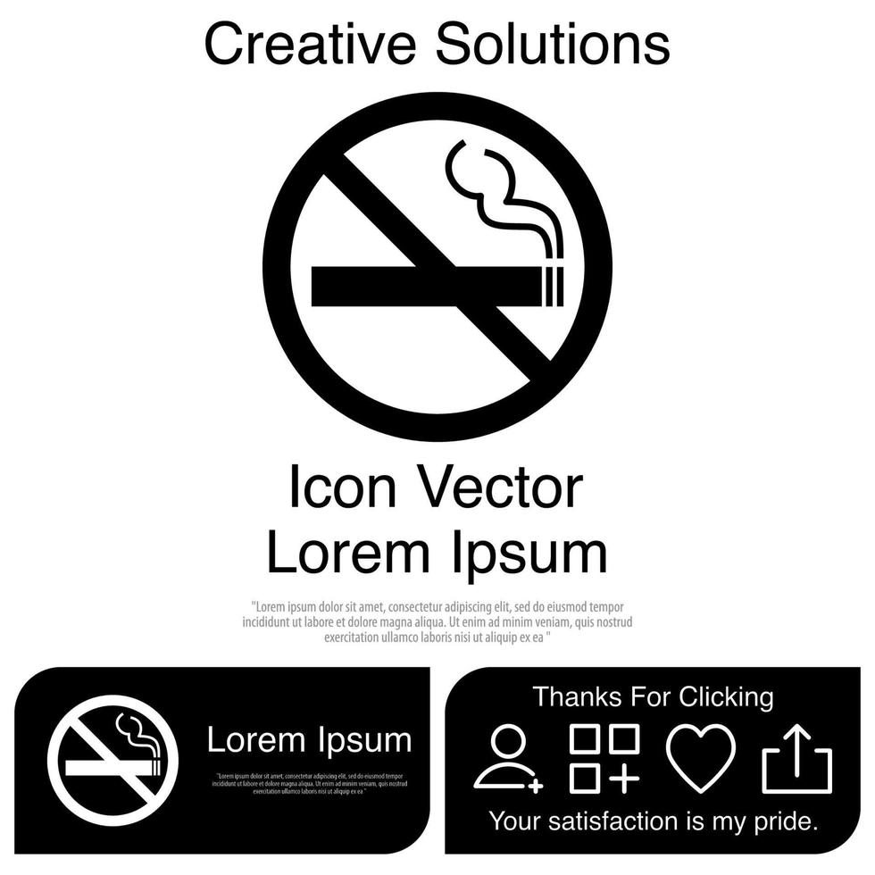 roken pictogram vector eps 10