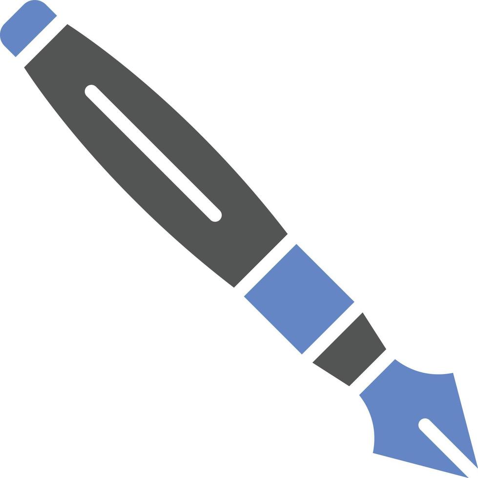 pen pictogramstijl vector