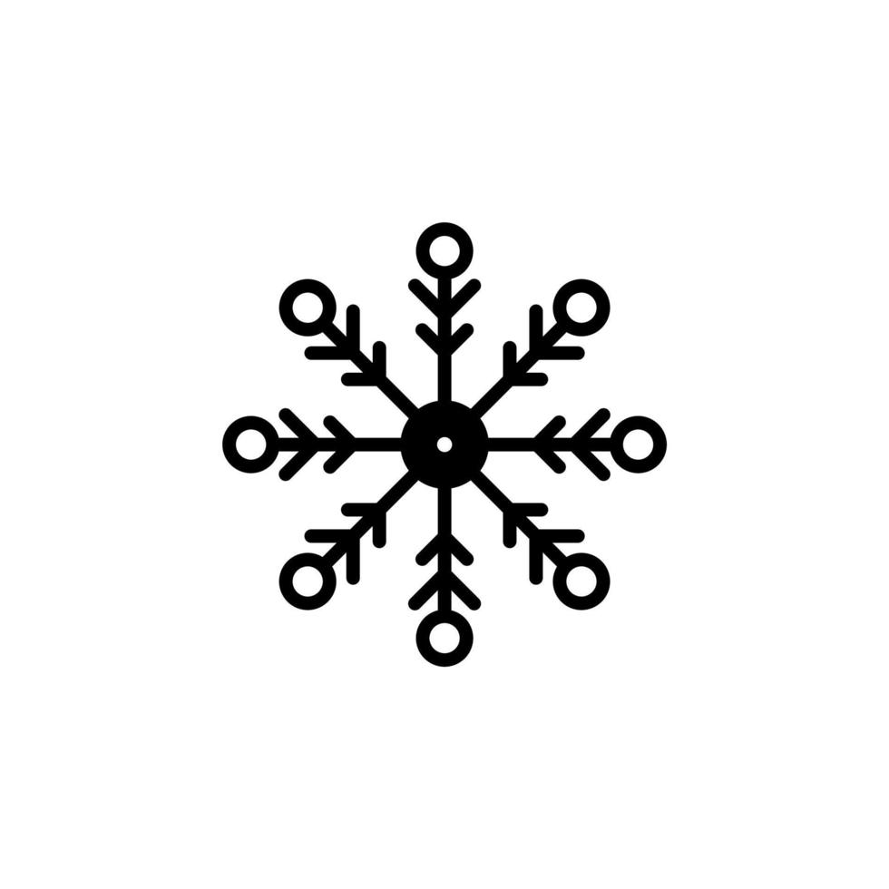 winter, sneeuwval, sneeuw, sneeuwvlok ononderbroken lijn pictogram vector illustratie logo sjabloon. geschikt voor vele doeleinden.