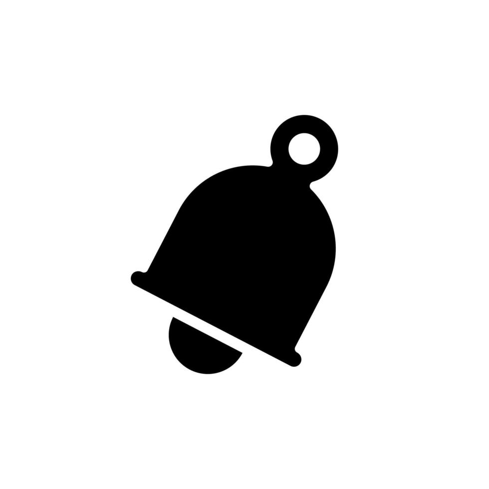 bel pictogram vector. alarmmarkeringen, kerstsymbolen en meer vector