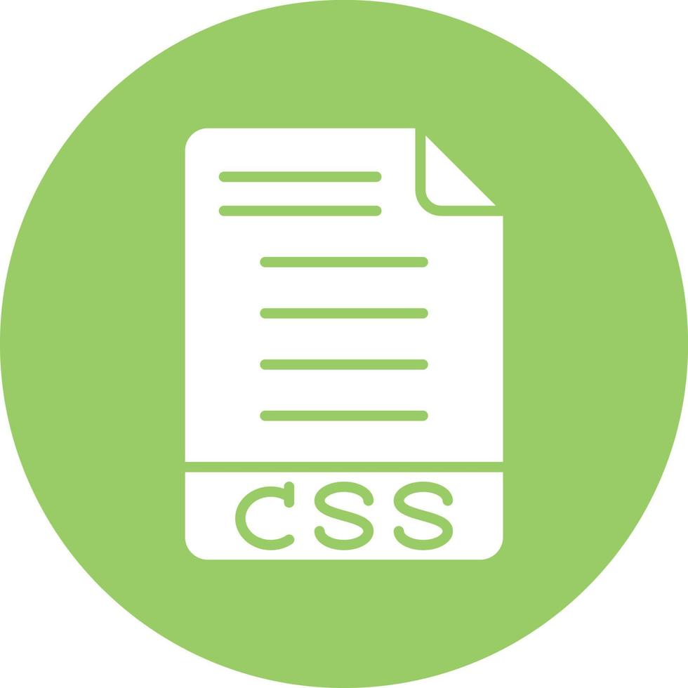 css-pictogramstijl vector