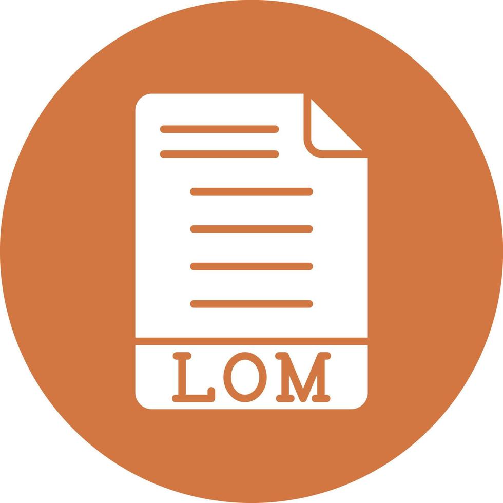 lom-pictogramstijl vector