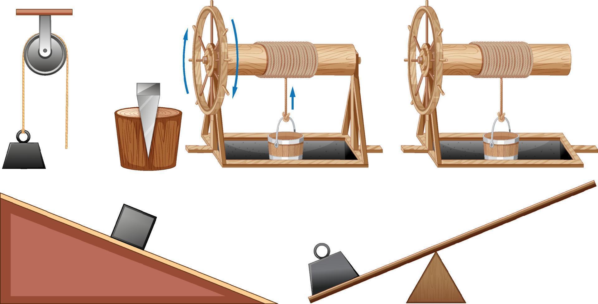 set van apparatuur die nodig is voor wetenschappelijk experiment vector