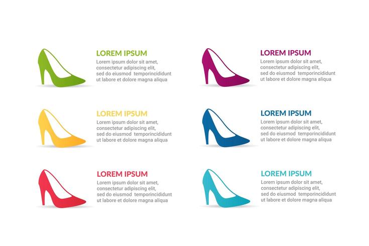 schoen Infographic ontwerp met opties of lijst vector