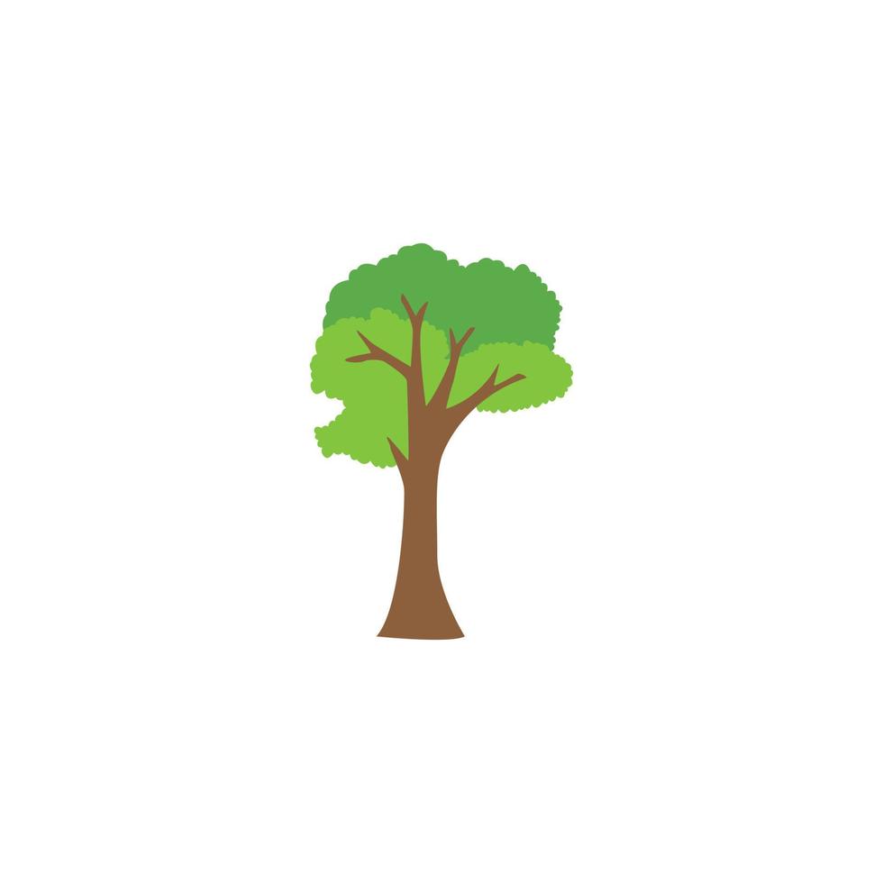 boom illustraties. kan worden gebruikt om elke aard of gezonde levensstijl topic.tree illustraties te beschrijven. kan worden gebruikt om elk onderwerp over de natuur of een gezonde levensstijl te beschrijven. vector