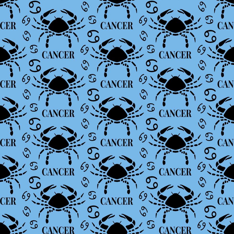 kanker naadloos patroon perfect voor achtergrond of behang vector