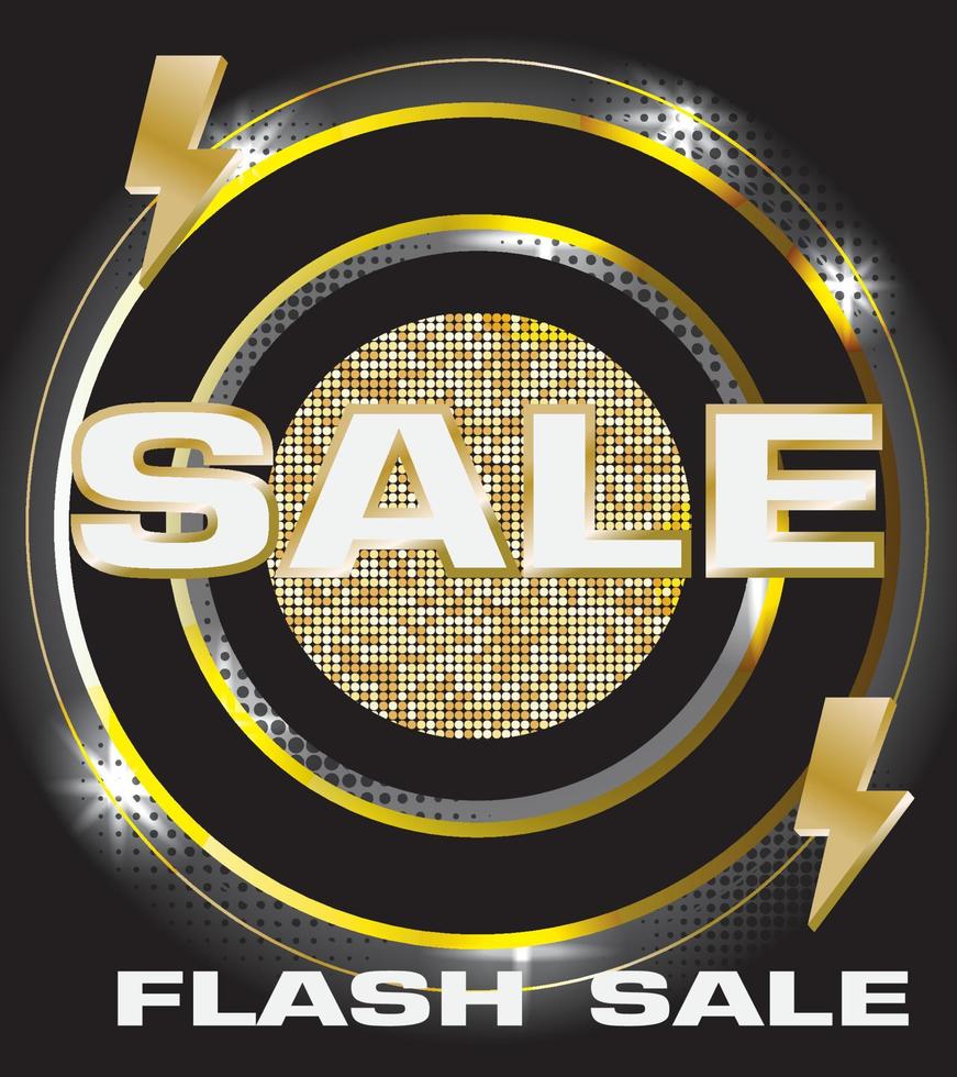 winkel dag flash verkoop poster of banner, speciale aanbieding, sjabloon achtergrond voor promotie, 2d illustratie vector