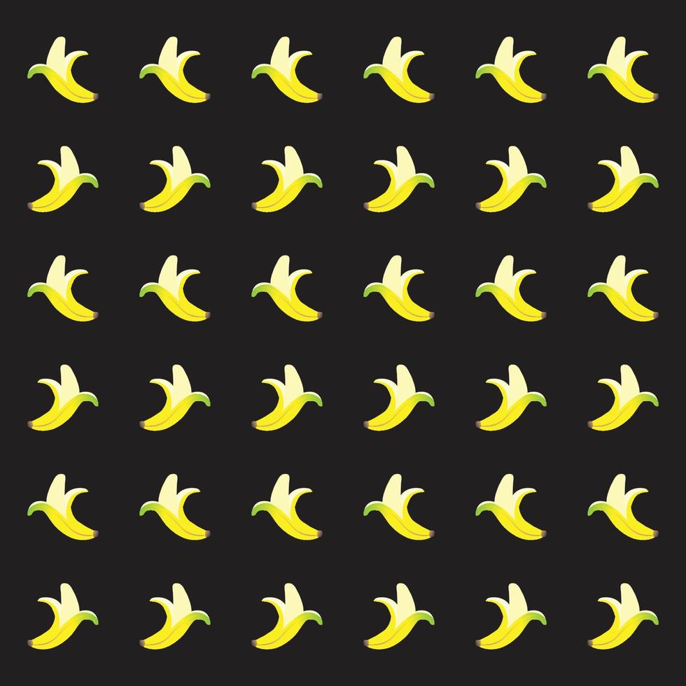 vector banaan patroon achtergrond