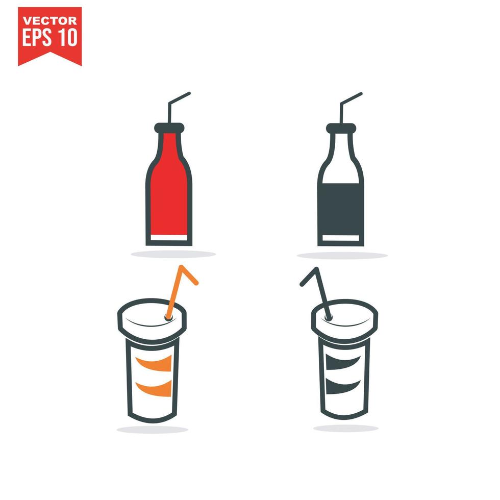 afhaal koffiekopje pictogram, wegwerp plastic of polystyreen drank teken, platte dunne lijn stijl vector clipart uit een set, klassieke meeneem papieren beker geïsoleerd op blauw-witte achtergrond, eps 10 illustraties