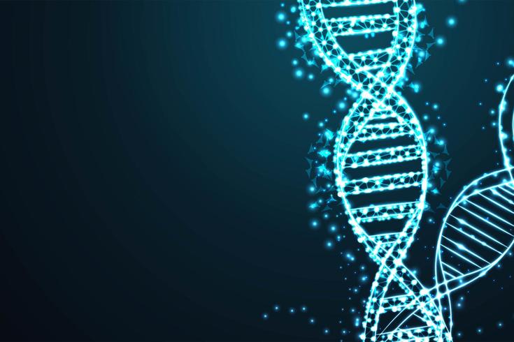 DNA concept structuur illustratie vector
