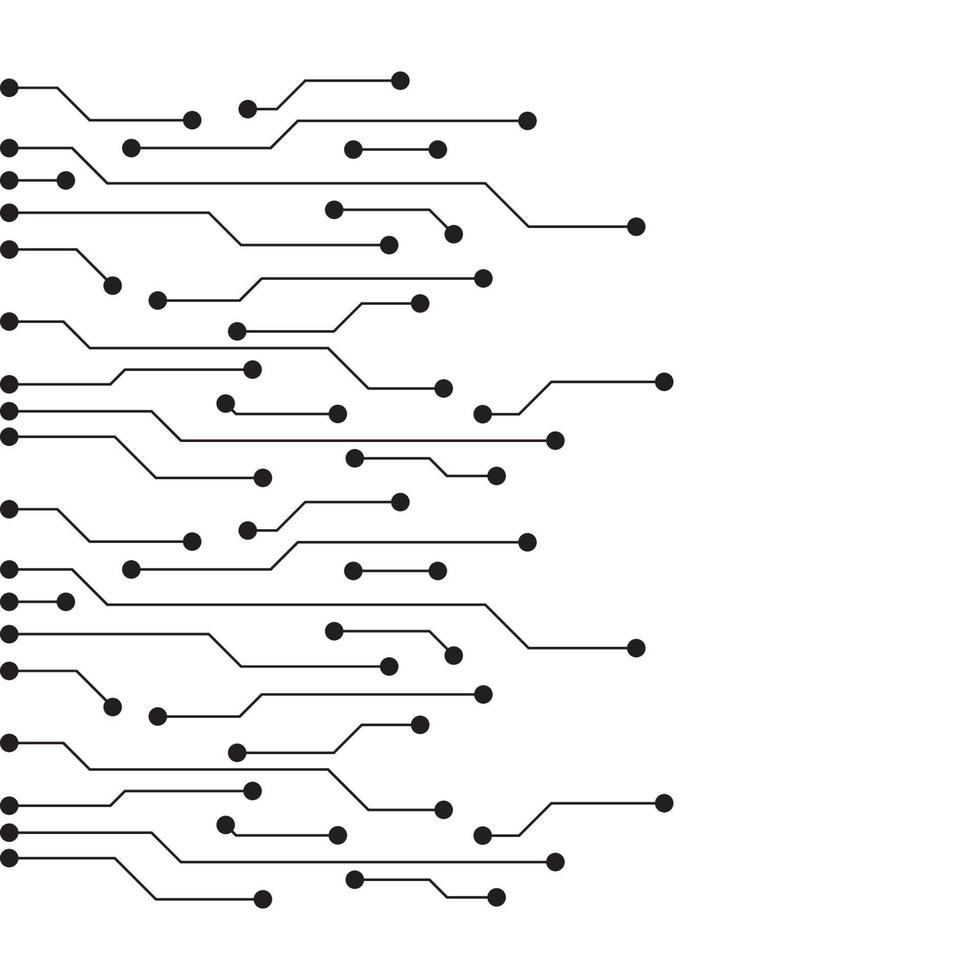 circuit illustratie ontwerp vector symbool logo