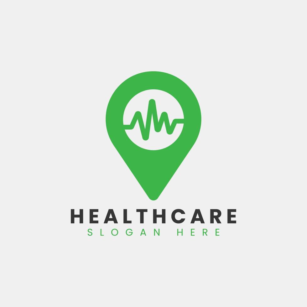 creatief abstract modern kliniek ziekenhuis logo-ontwerp, kleurrijk gradiënt kliniek logo-ontwerp vector