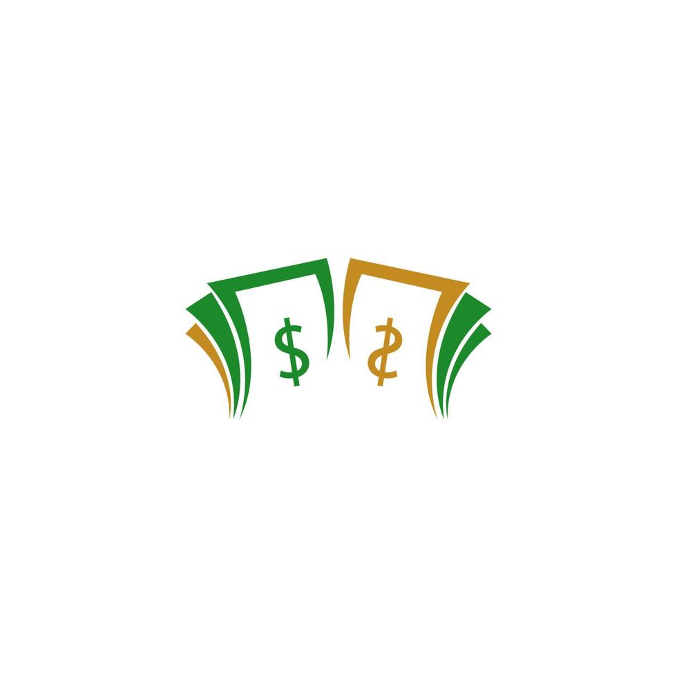 geld logo pictogram ontwerp vectorillustratie vector