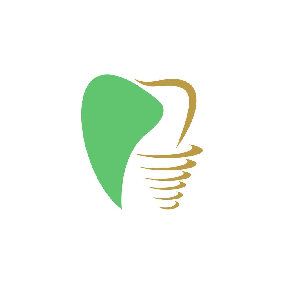 tandheelkundige logo pictogram sjabloon vector illustratie ontwerp