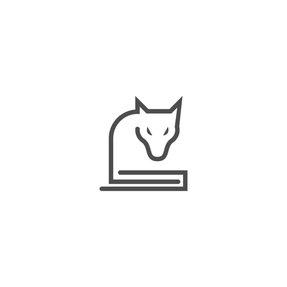 paard logo pictogram ontwerp sjabloon vector